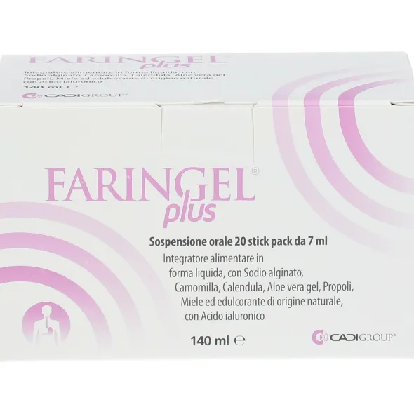 FARINGEL PLUS 20 STICK PACK 7 ML