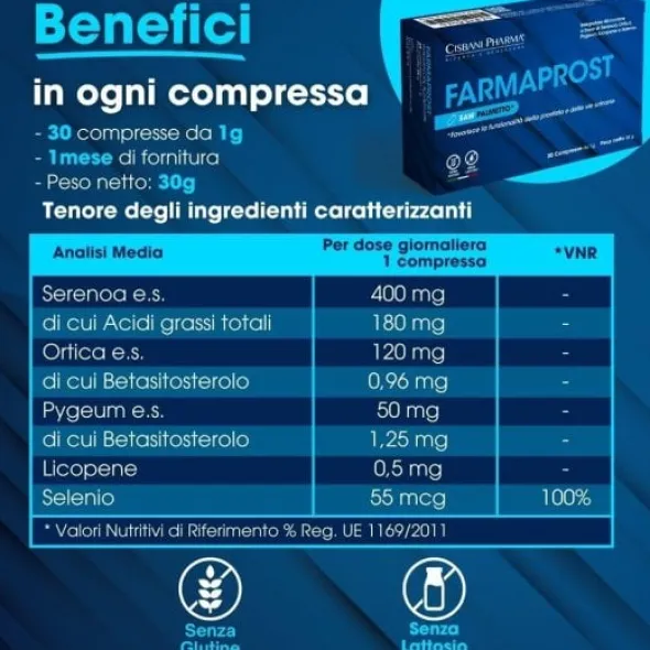 FARMAPROST 30 COMPRESSE