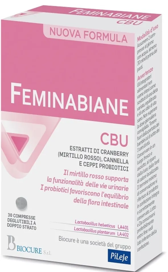 FEMINABIANE CBU 30 COMPRESSE