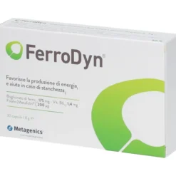 FERRODYN 30 CAPSULE SENZA GLUTINE SENZA LATTOSIO