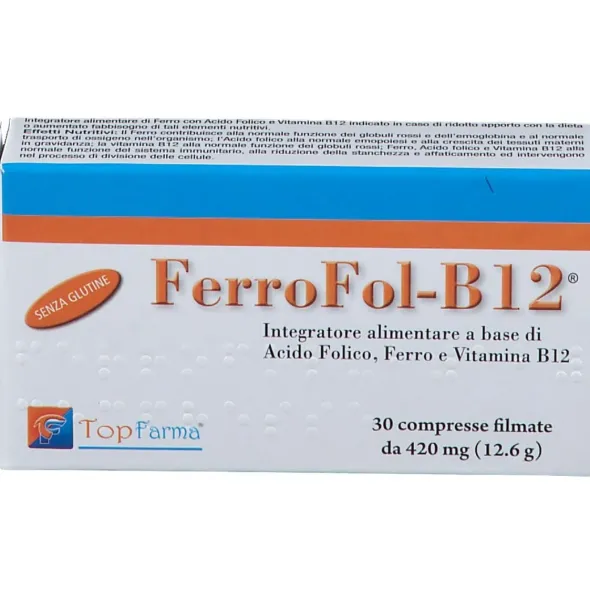 FERROFOL B12 30 COMPRESSE RIVESTITE