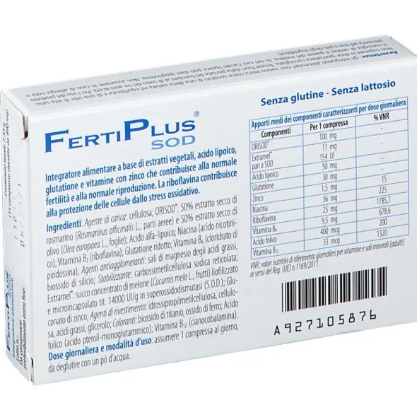 FERTIPLUS SOD 15 COMPRESSE RIVESTITE
