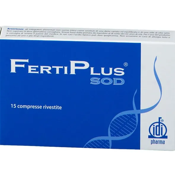 FERTIPLUS SOD 15 COMPRESSE RIVESTITE