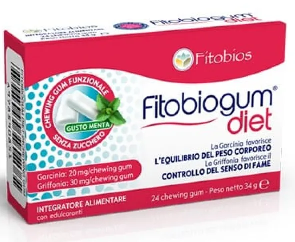 FITOBIOGUM DIET 24 CHEWING GUM