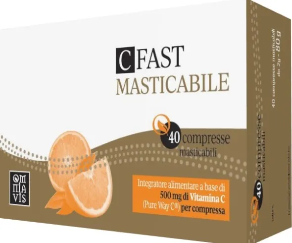 FITOPREPARATORI ITALIANI C FAST 40 COMPRESSE MASTICABILI