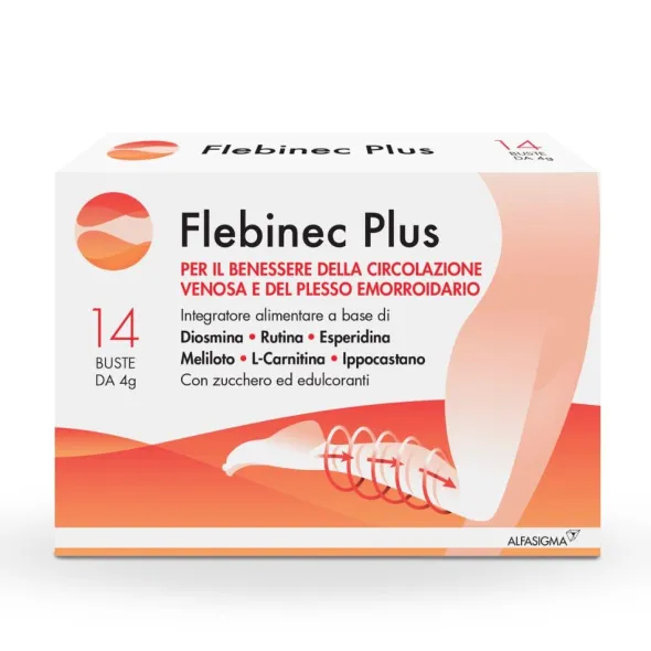 FLEBINEC PLUS 14 BUSTINE 4 G