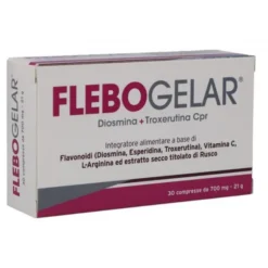 FLEBOGELAR 30 COMPRESSE 21 G