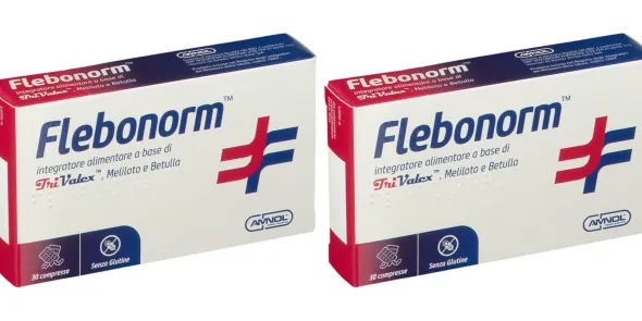 FLEBONORM 30 COMPRESSE Pack da 2