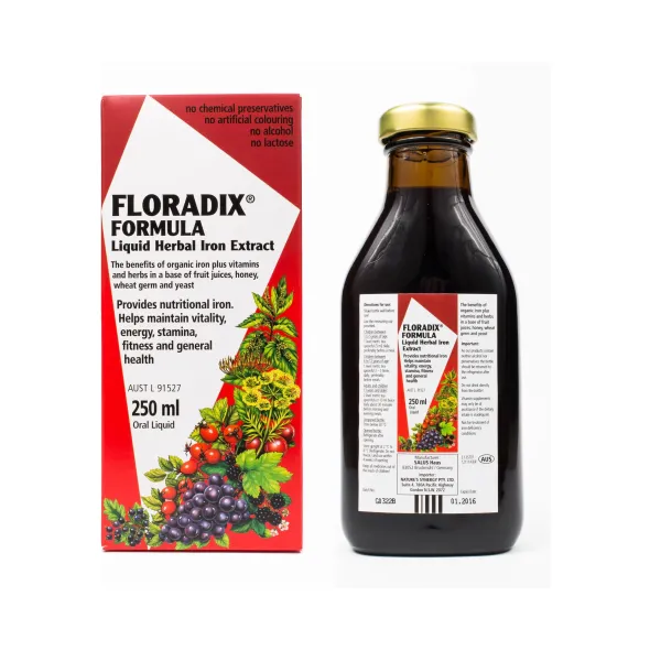 FLORADIX FERRO E VITAMINE 250 ML