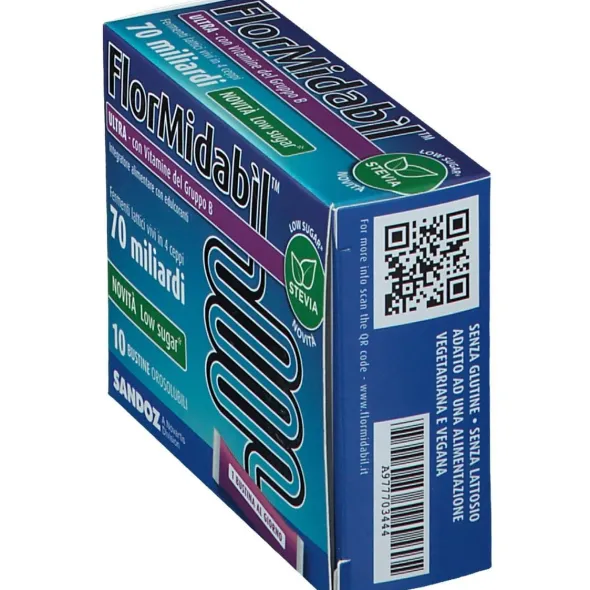FLORMIDABIL ULTRA 10 BUSTINE CON STEVIA