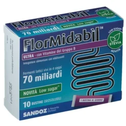 FLORMIDABIL ULTRA 10 BUSTINE CON STEVIA