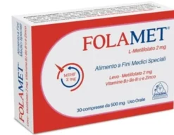FOLAMET 30 COMPRESSE 500 MG