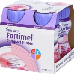 FORTIMEL COMPACT PROTEIN FRAGOLA 4 BOTTIGLIE 125 ML