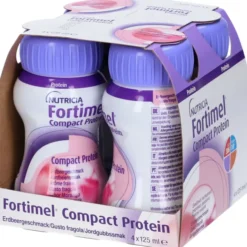 FORTIMEL COMPACT PROTEIN FRAGOLA 4 BOTTIGLIE 125 ML