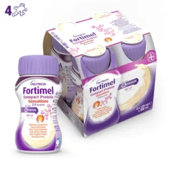 FORTIMEL COMPACT PROTEIN HOT TROPICAL ZENZERO 4 X 125 ML