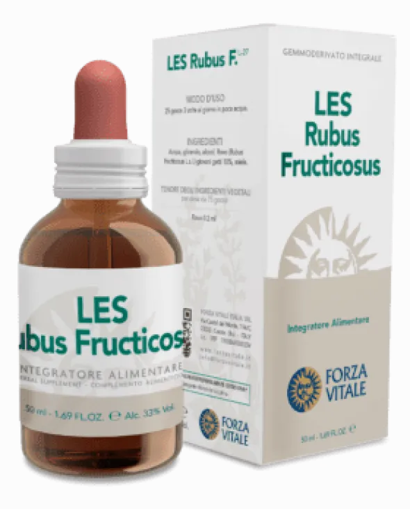 Forza Vitale Les Rubus Fructicosus Integratore per benessere osteoarticolare e polmonare 50 ml