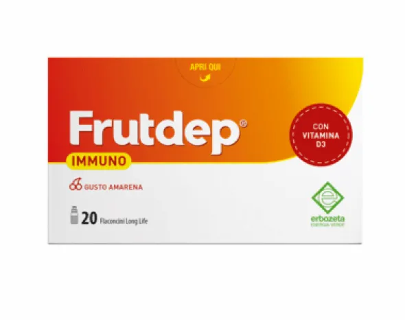 FRUTDEP IMMUNO 20 FLACONCINI 10 ML