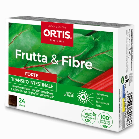 FRUTTA & FIBRE FORTE 24 CUBETTI