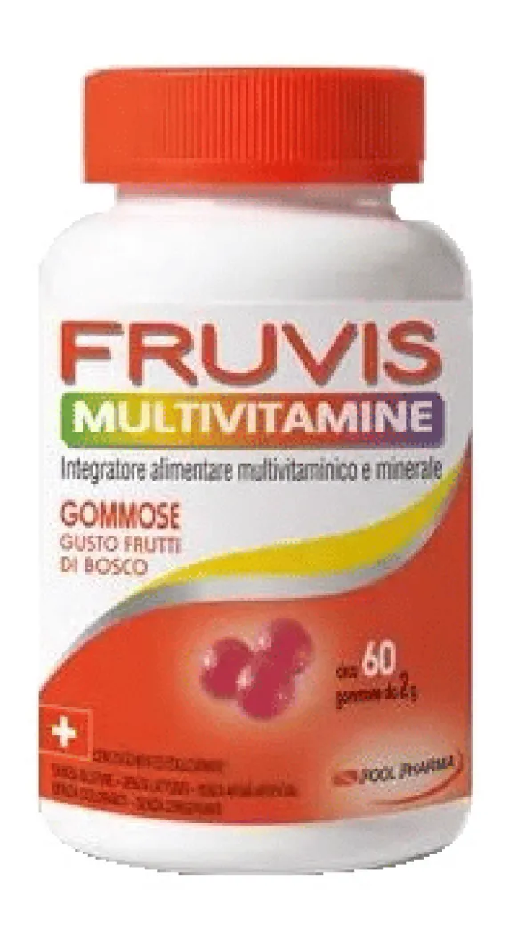 FRUVIS MULTIVITAMINE GOMMOSE 60 GELATINE DA 2 G