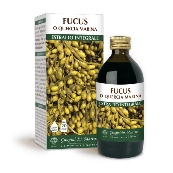 FUCUS O QUERCIA MARINA ESTRATTO INTEGRALE ANALCOLICO 200 ML