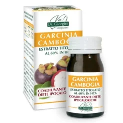 GARCINIA CAMBOGIA ESTRATTO TITOLATO 60% HCA 180 PASTIGLIE