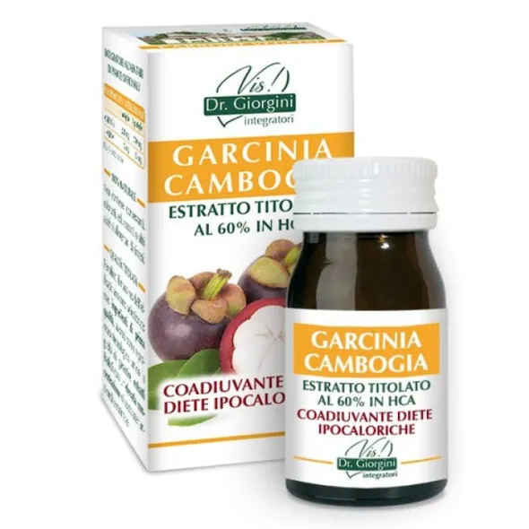 GARCINIA CAMBOGIA ESTRATTO TITOLATO 60% HCA 180 PASTIGLIE