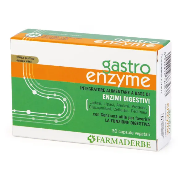 GASTRO ENZYME 30 CAPSULE VEGETALI