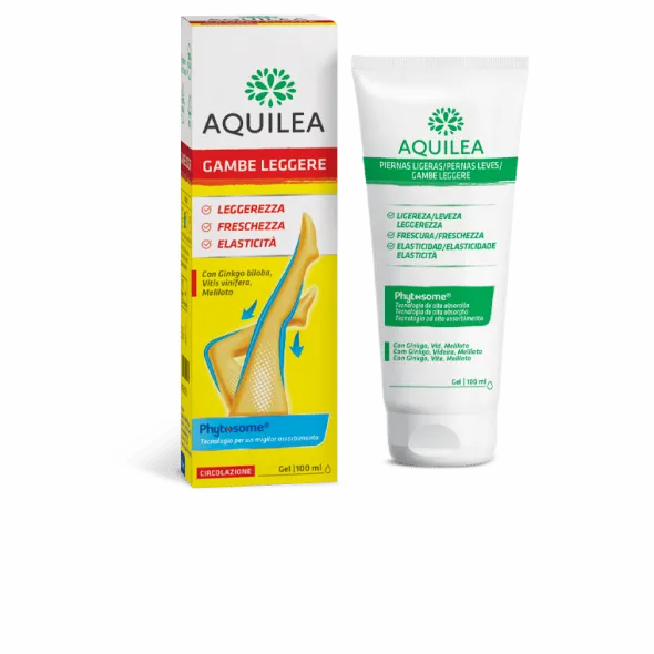 Gel Aquilea Gambe Leggere effetto rinfrescante, 100ml