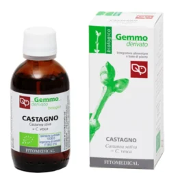Gemmoderivato Castagno Mg Bio in gocce, flacone 50ml