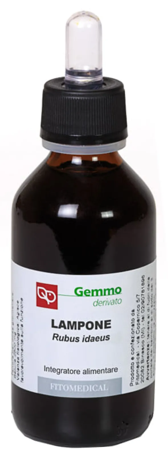 Gemmoderivato Lampone Bio soluzione idroalcolica, 100ml