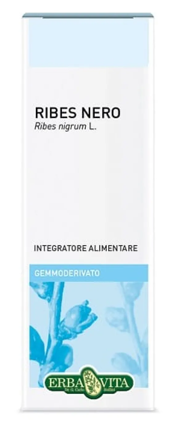 Gemmoderivato Ribes Nero, integratore naturale 50ml