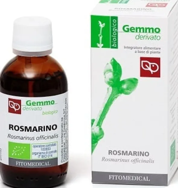 Gemmoderivato Rosmarino Mg Bio in gocce, 50ml