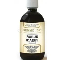 GEMMO 10+ GEMMODERIVATO CONCENTRATO LIQUIDO ANALCOLICO RUBUS IDEAUS LAMPONE 500 ML