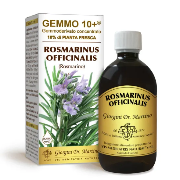 GEMMO 10+ ROSMARINO LIQUIDO ANALCOLICO 500 ML
