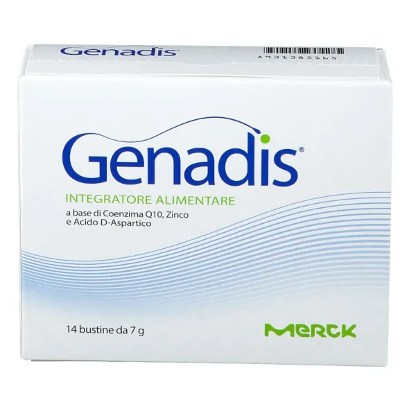 Genadis integratore fertilità maschile Merck, 14 bustine