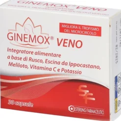 GINEMOX VENO 30 CAPSULE