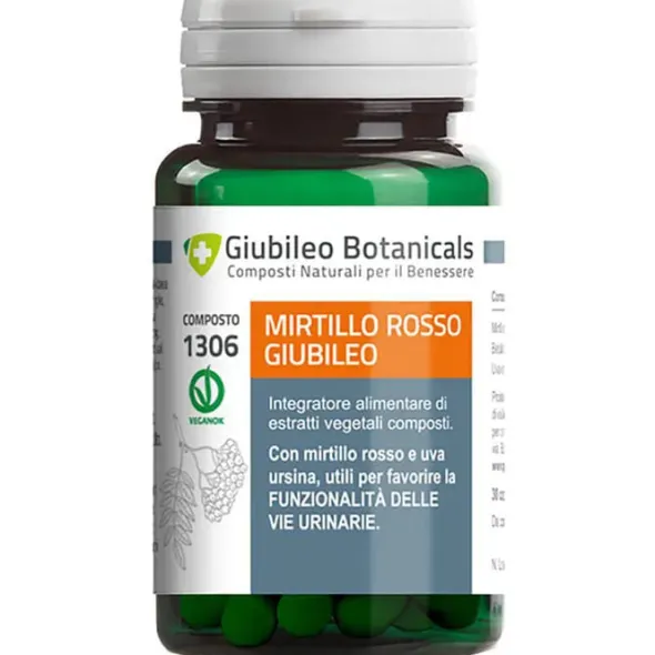 GIUBILEO BOTANICALS MIRTILLO ROSSO 30 CAPSULE