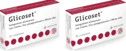 GLICOSET 30 COMPRESSE Pack da 2