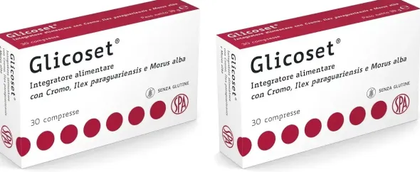 GLICOSET 30 COMPRESSE Pack da 2