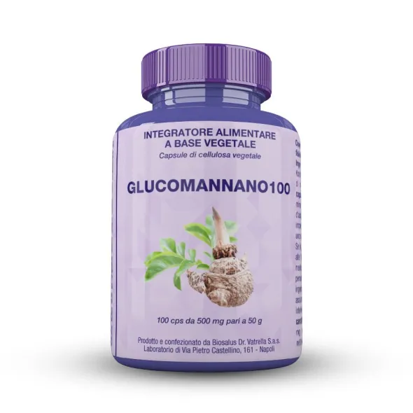 GLUCOMANNANO100 100 CAPSULE 50 GRAMMI
