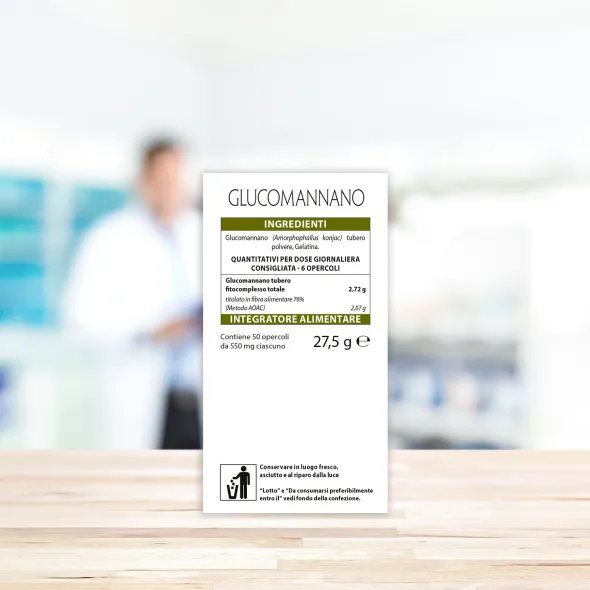 GLUCOMANNANO FITOCOMPLESSO TOTALE 50 OPERCOLI