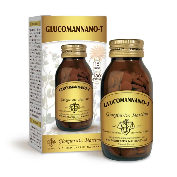 GLUCOMANNANO-T 180 PASTIGLIE