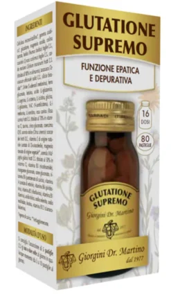 GLUTATIONE SUPREMO 80 PASTIGLIE