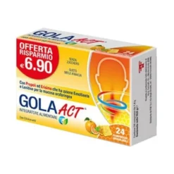GOLA ACT MIELE ARANCIA 24 COMPRESSE OROSOLUBILI