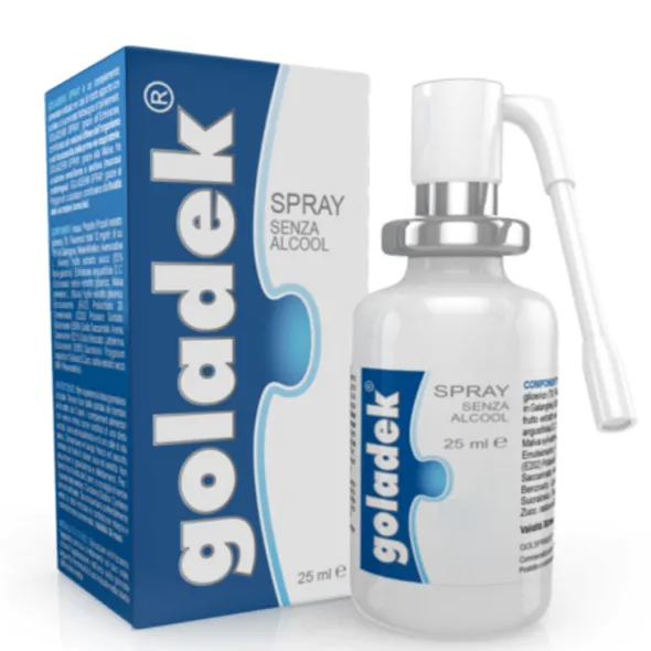 GOLADEK SPRAY NO ALCOOL 25 ML
