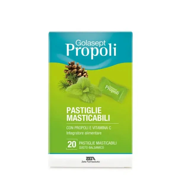 GOLASEPT PROPOLI BALSAMICO 20 COMPRESSE