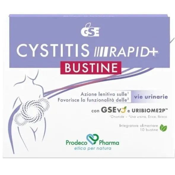 GSE CYSTITIS RAPID+ 10 BUSTINE