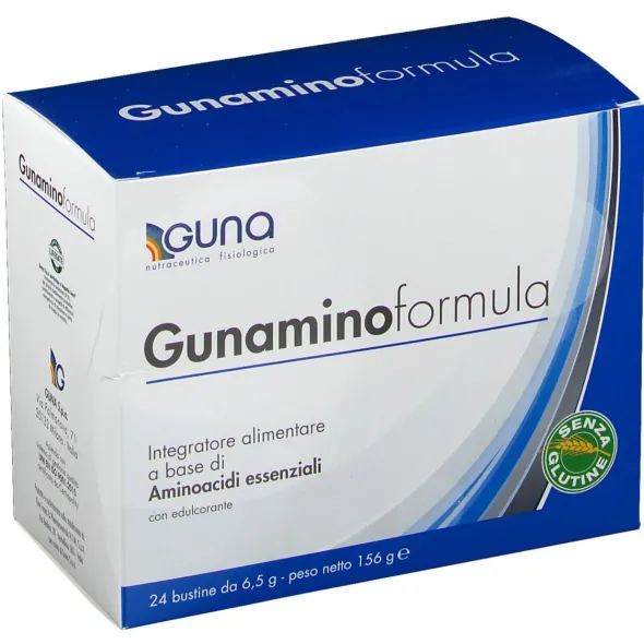 GUNAMINOFORMULA 24 BUSTINE 156 G