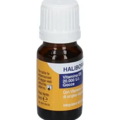 HALIBORANGE VITAMINA D3 20000 UI GOCCE 8 ML