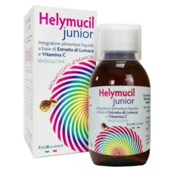 HELYMUCIL JUNIOR ESTRATTO DI LUMACA E VITAMINA C 150 ML AROMATIZZATO ALL'ARANCIA